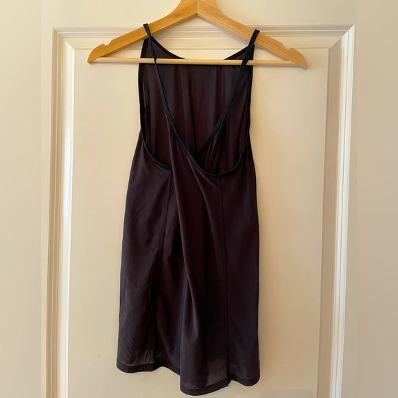 Lululemon Sheer Black Tank Top - Picture 3 of 5